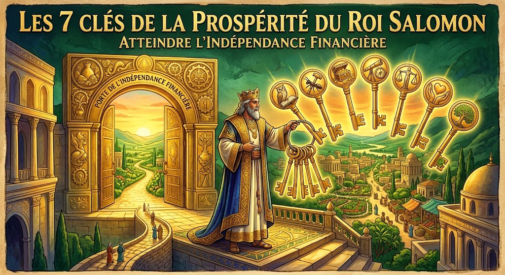 Les 7 Clés de la Prospérité du Roi Salomon Atteindre l'Indépendance Financière